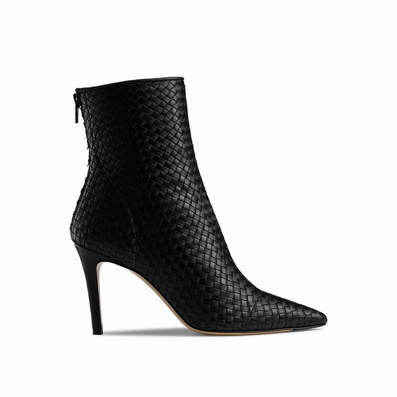 Russell & Bromley 85bootiehi 85mm Stiletto Boots Women's Black [YMX9677NN]